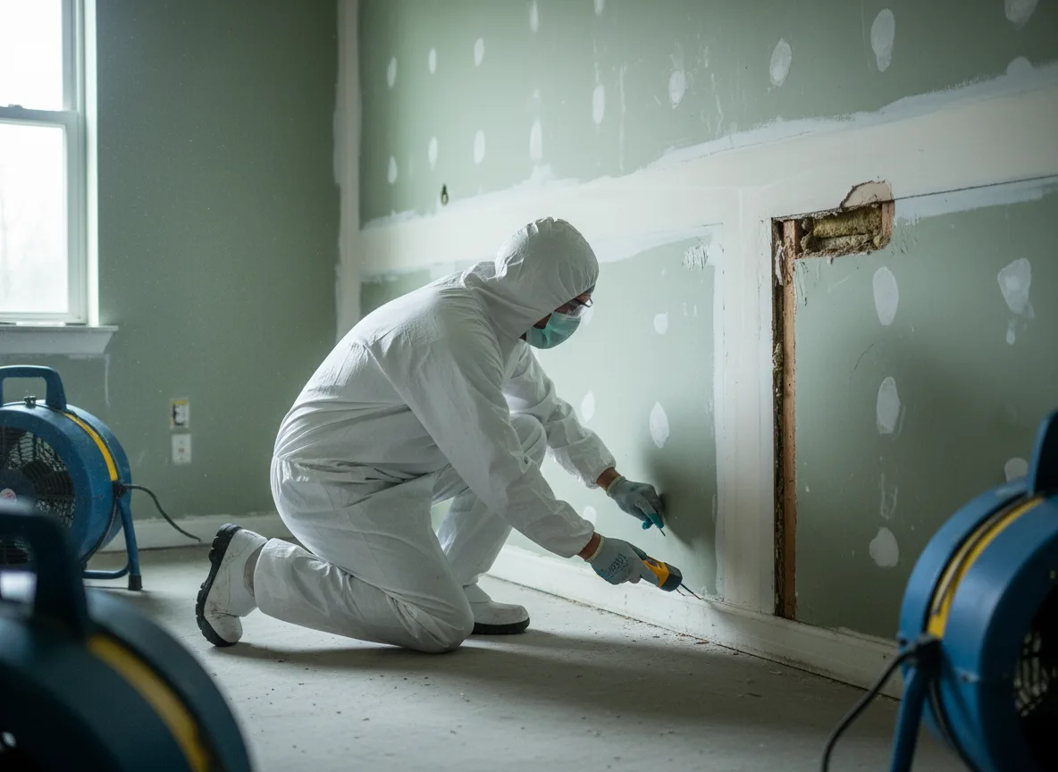 Water Damage Restoration company in Wilsonville, IL
